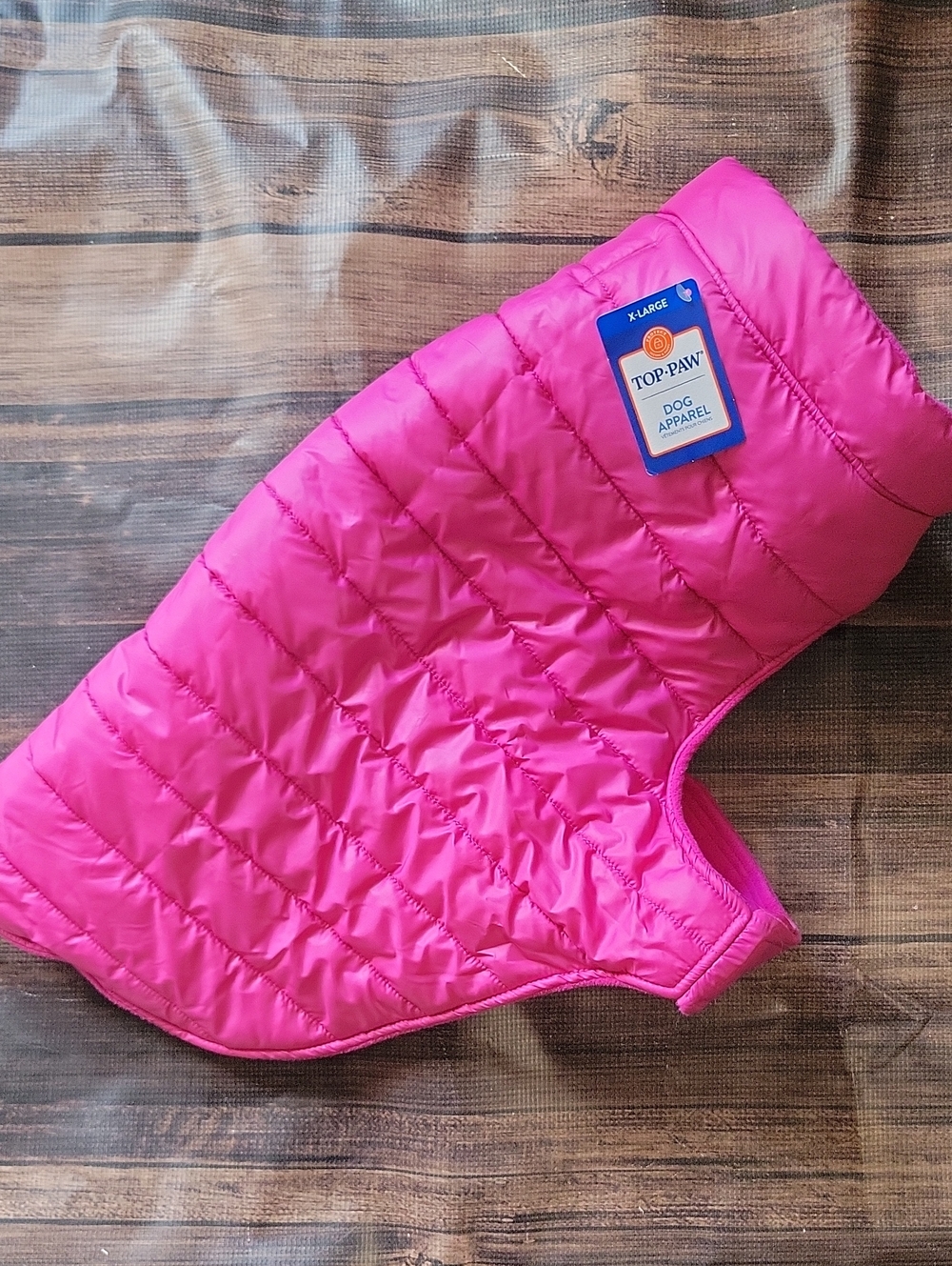 New! Top Paw Dog Jacket Pink XL